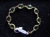 pulseira folheada a ouro 18k