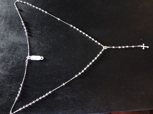 corrente terço  masculina em PRATA 925 aproveite!!